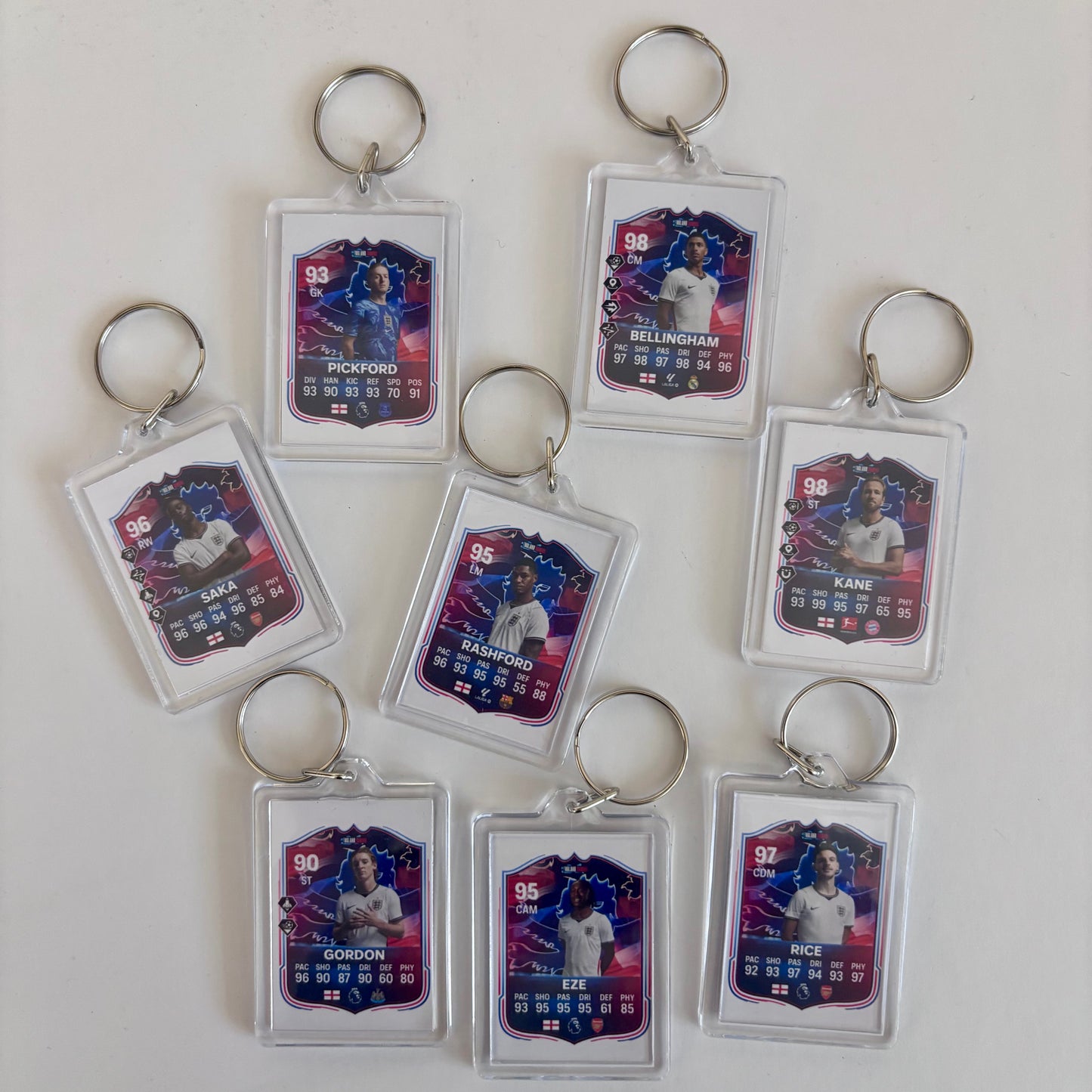 Player Sheild Keyrings