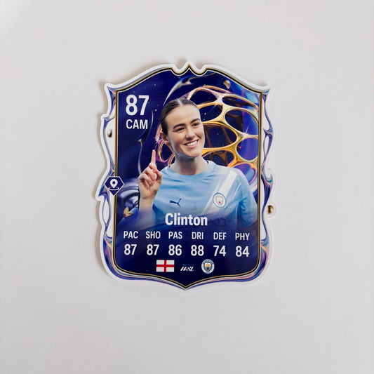 Grace Clinton Player Shield