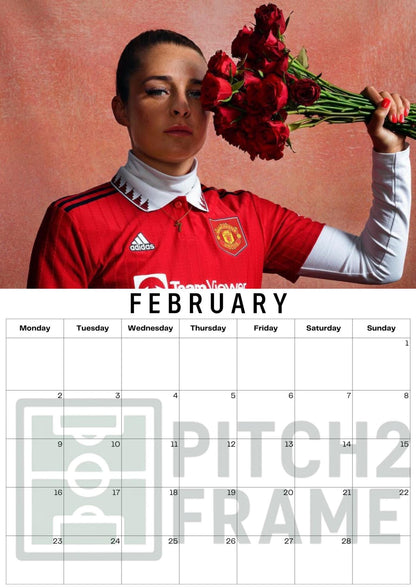 Ella Toone Inspired 2026 Football Photo Calendar
