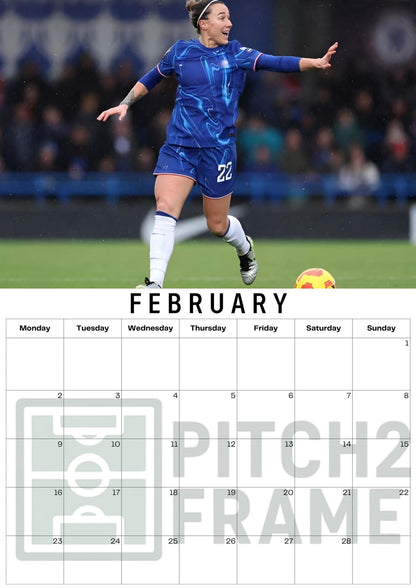 Lucy Bronze Inspired 2026 Football Photo Calendar