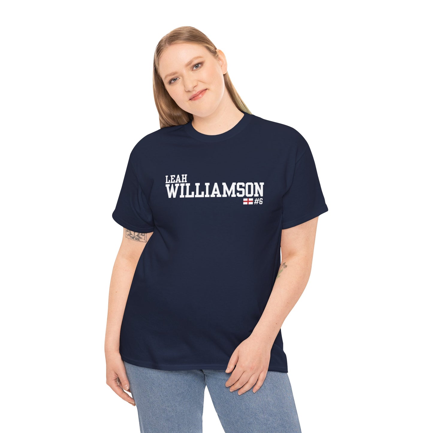 Leah Williamson Inspired T-Shirt, Football Fan Gift, Unisex Sports Tee, Football Player Shirt, Leah Williamson Gift