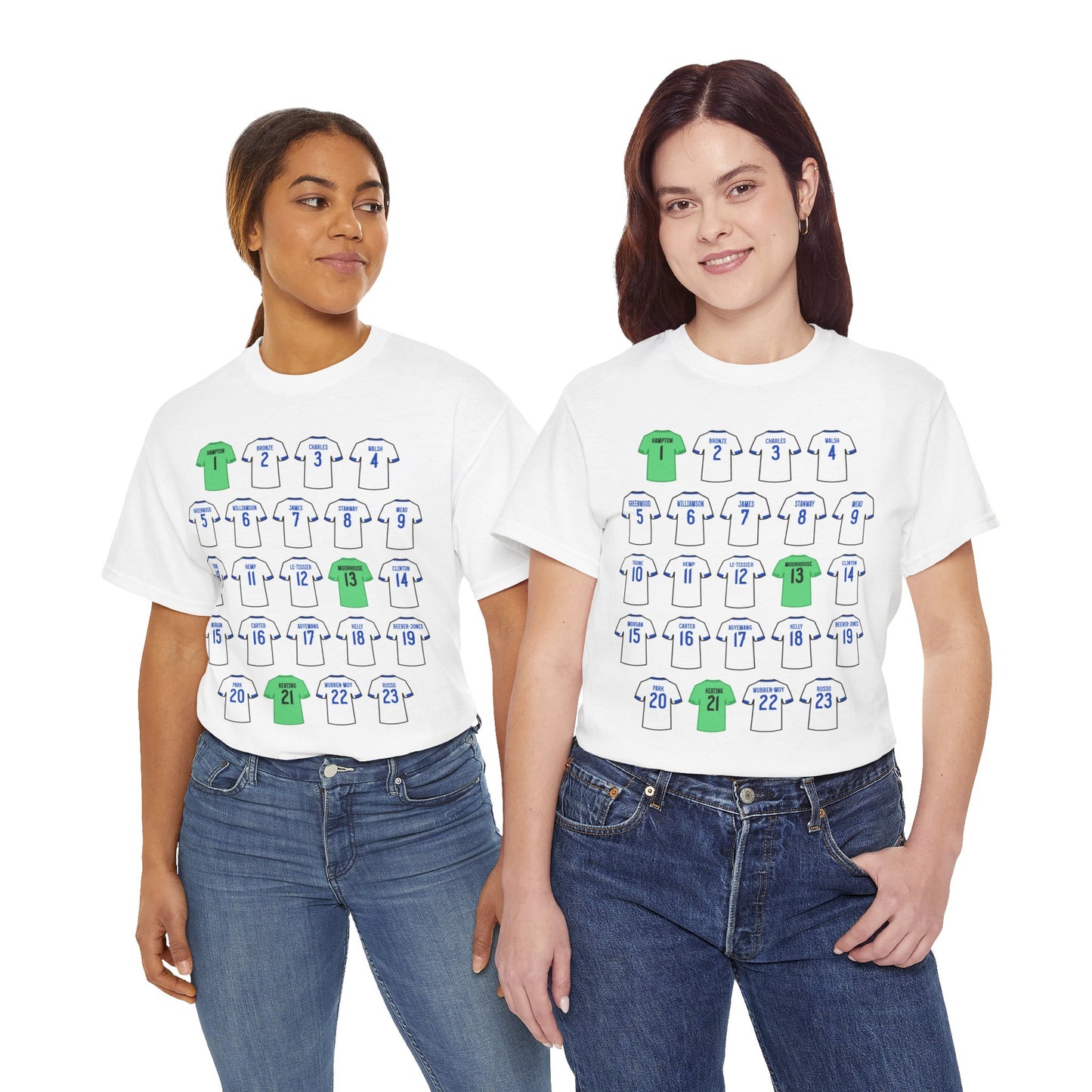England Women's Football Team Inspired T-Shirt, Football Fan Gift, Unisex Sports Tee, Football Player Shirt, Football Gift