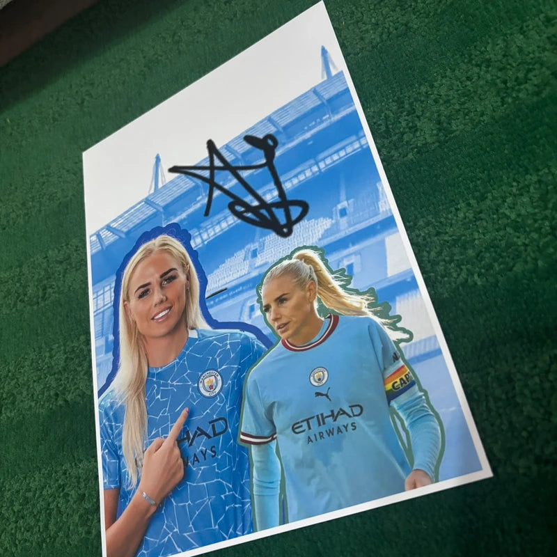 Alex Greenwood A4 poster