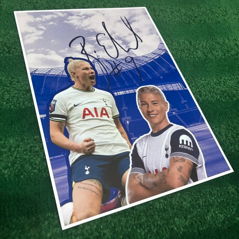 Beth England Tottenham Poster A4