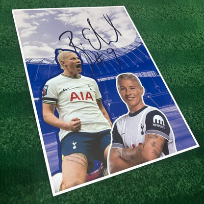Beth England Tottenham Poster A4