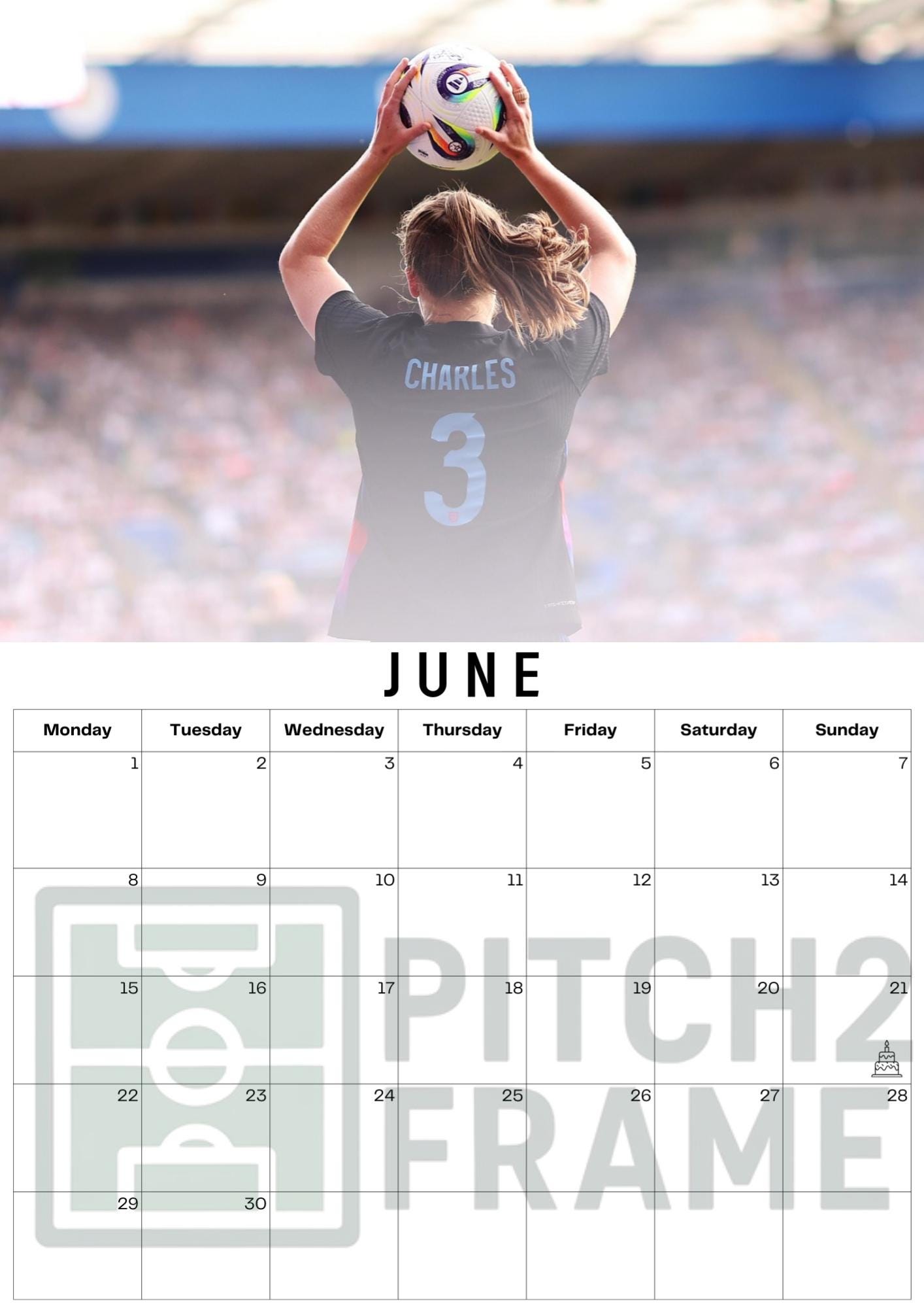 Niamh Charles inspired Calendar 2026