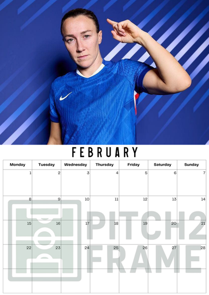 Lucy Bronze Inspired 2027 Football Photo Calendar