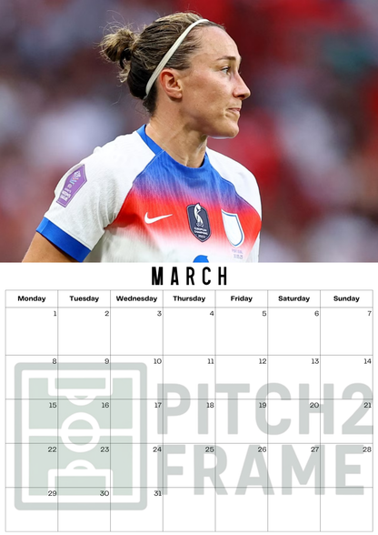 Lucy Bronze Inspired 2027 Football Photo Calendar