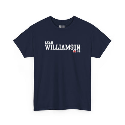 Leah Williamson Inspired T-Shirt, Football Fan Gift, Unisex Sports Tee, Football Player Shirt, Leah Williamson Gift