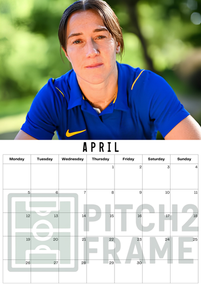 Lucy Bronze Inspired 2027 Football Photo Calendar