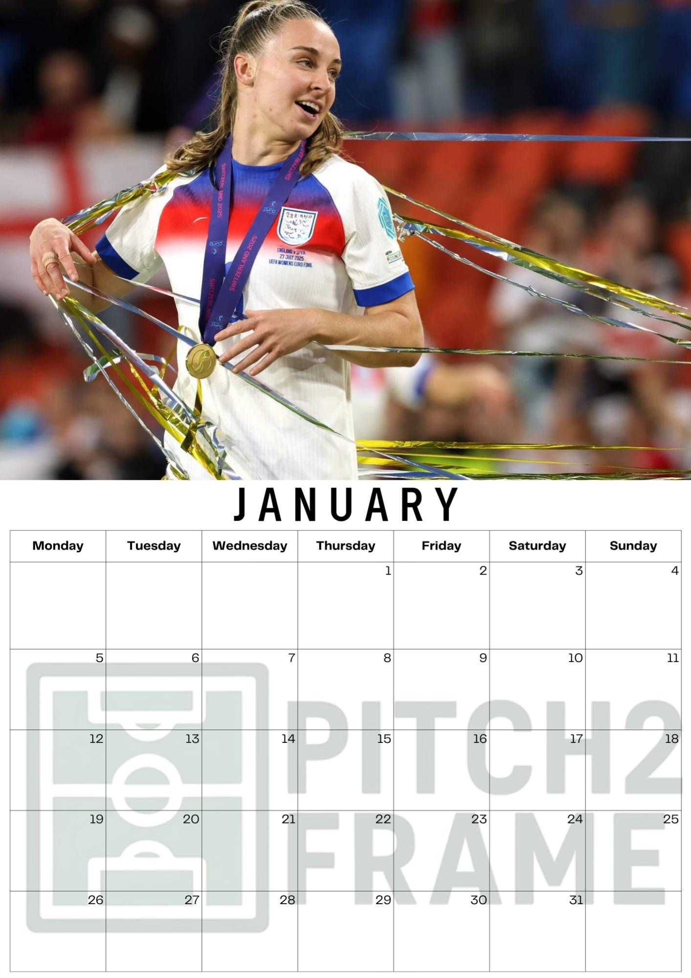 Niamh Charles inspired Calendar 2026