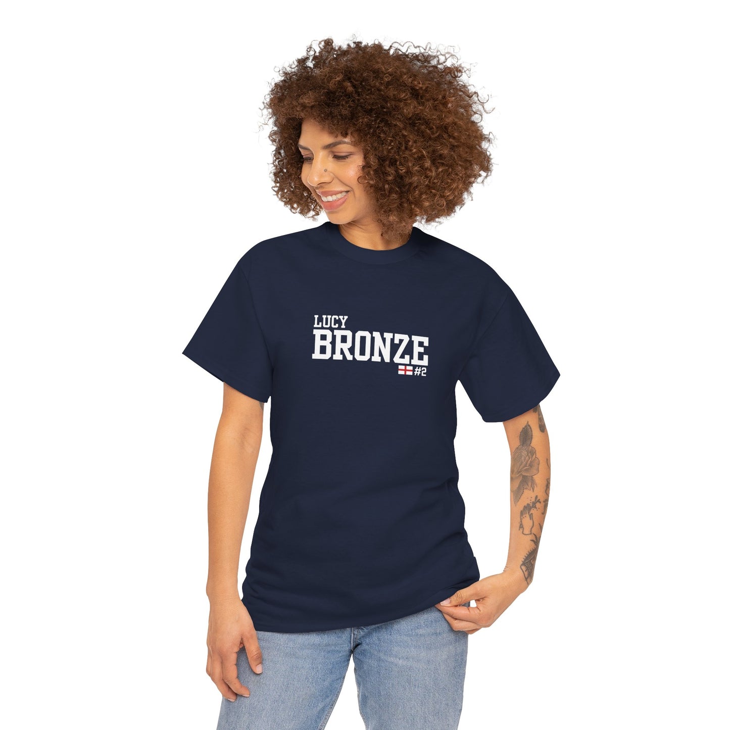 Lucy Bronze Inspired T-Shirt, Football Fan Gift, Unisex Sports Tee, Football Player Shirt, Lucy Bronze Gift