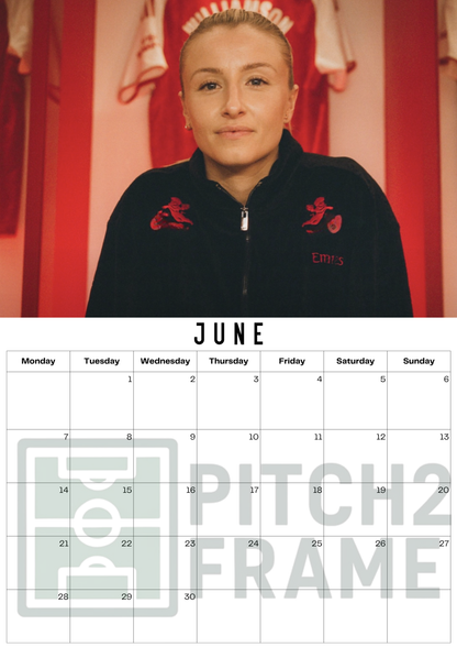 Leah Williamson Inspired 2027 Football Photo Calendar