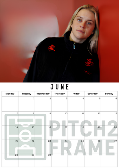 Alessia Russo Inspired 2027 Football Photo Calendar