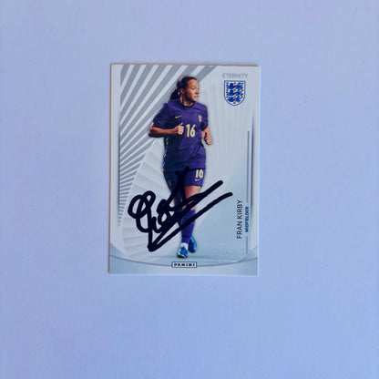 Signed Fran Kirby Panini Base Card