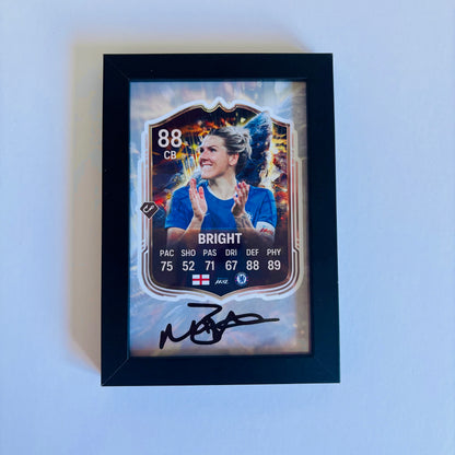Signed Millie Bright Player Shield Print