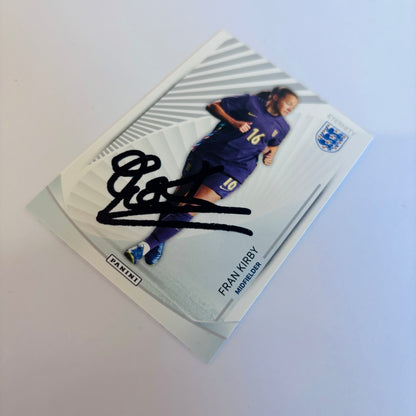 Signed Fran Kirby Panini Base Card