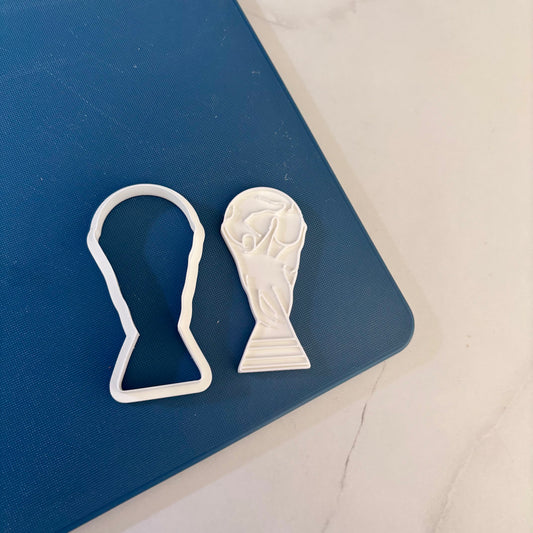 World Cup Trophy Cookie cutter