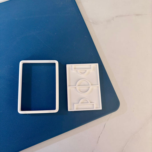 Football Pitch Cookie cutter