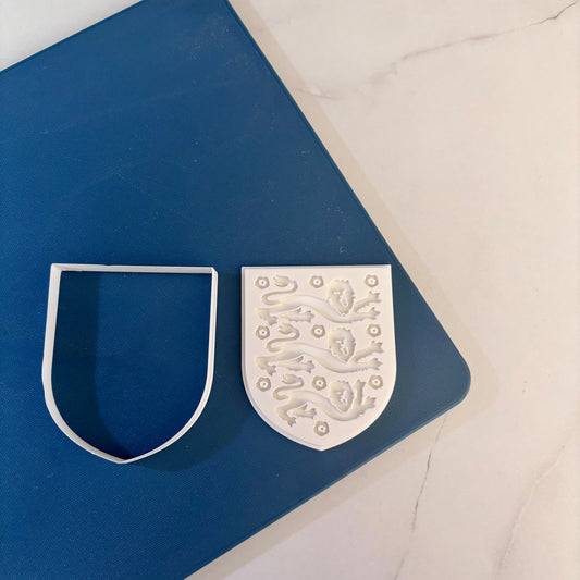 England Badge Cookie cutter