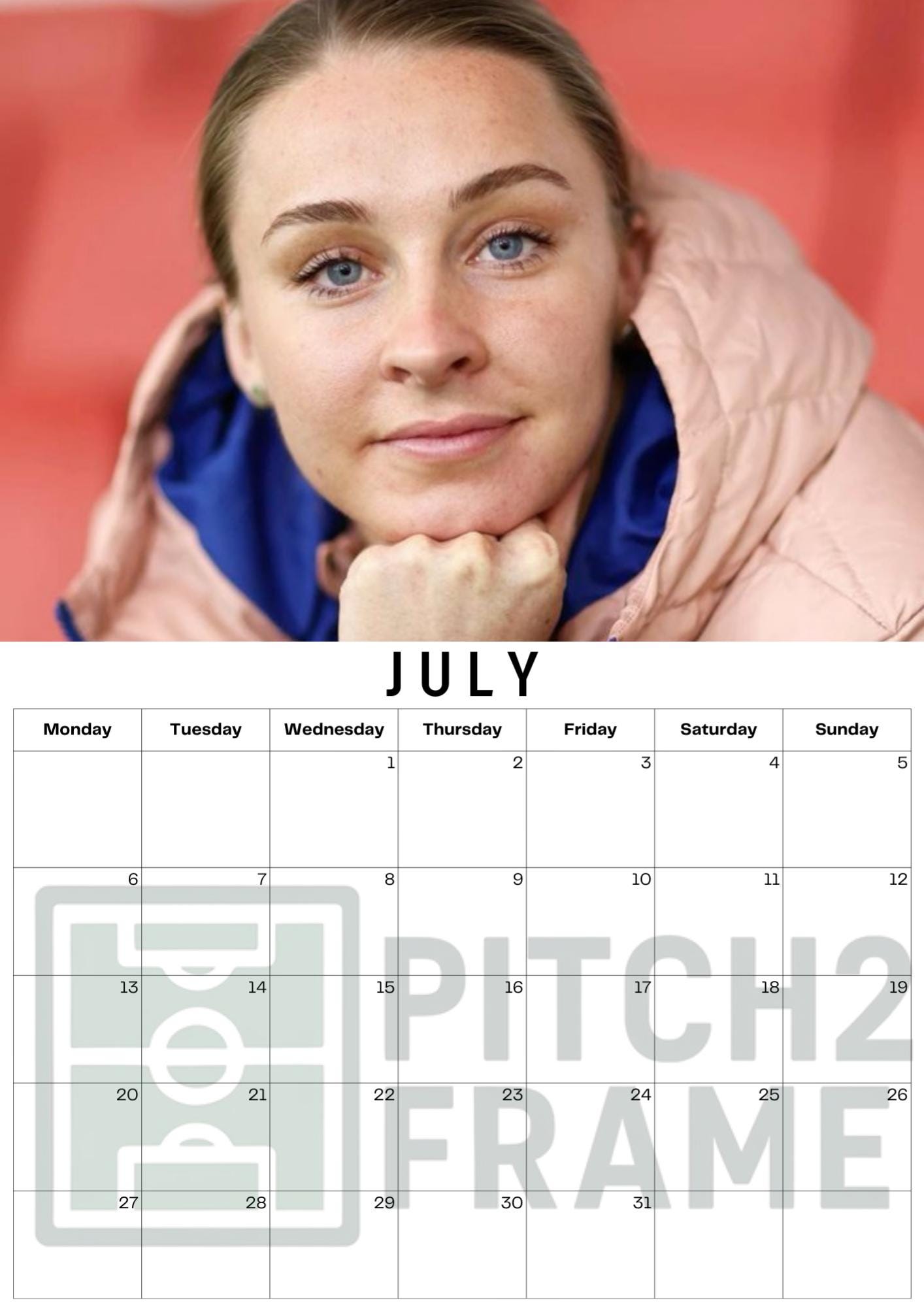 Niamh Charles inspired Calendar 2026