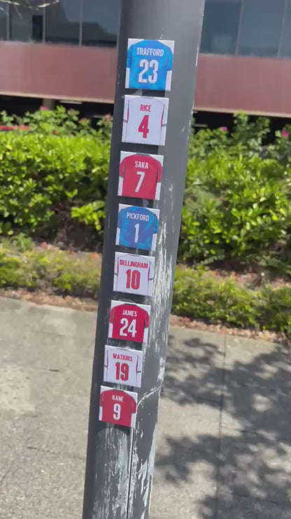 Harry Kane England World Cup Player Shirt Magnet