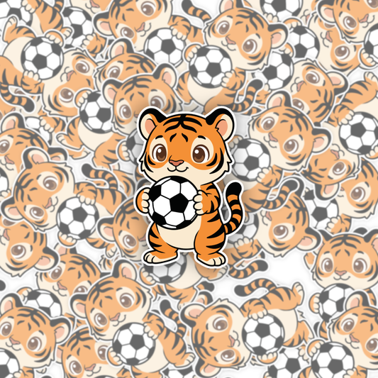 Toni The Tiger Football Sticker