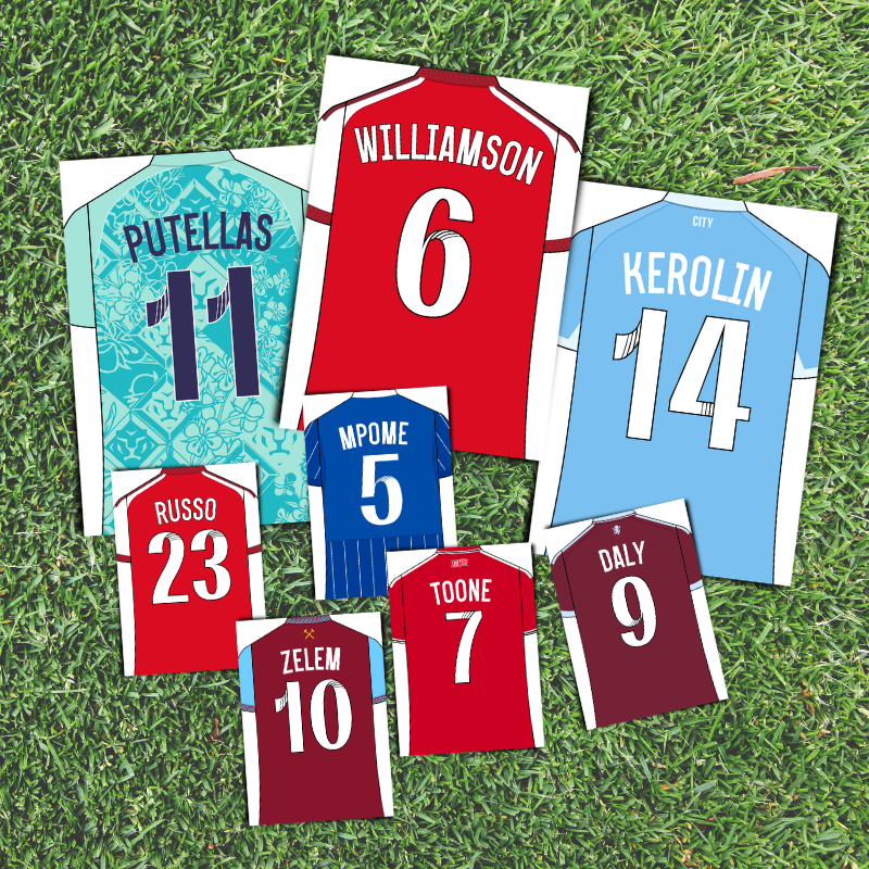 1.Football Home Shirt Poster
